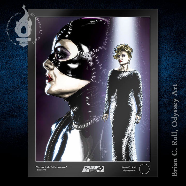 Catwoman art | Odyssey Art | Art of Brian C. Roll | Odyssey