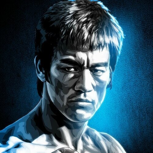 Bruce lee black and white images best sale