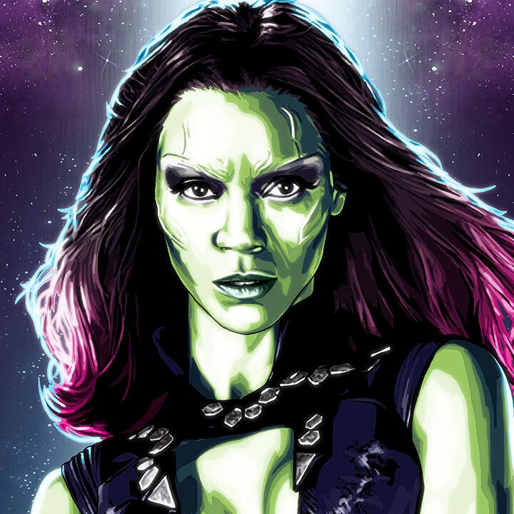 ゾーイサルダナ　アバター　サイン　オートグラフ　8×10インチ ガモーラ ゾーイサルダナ アバター サイン オートグラフ 8×10インチ ガモーラ