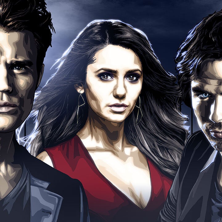 Vampire Diaries Drawings The Vampire Diaries The Complete Series